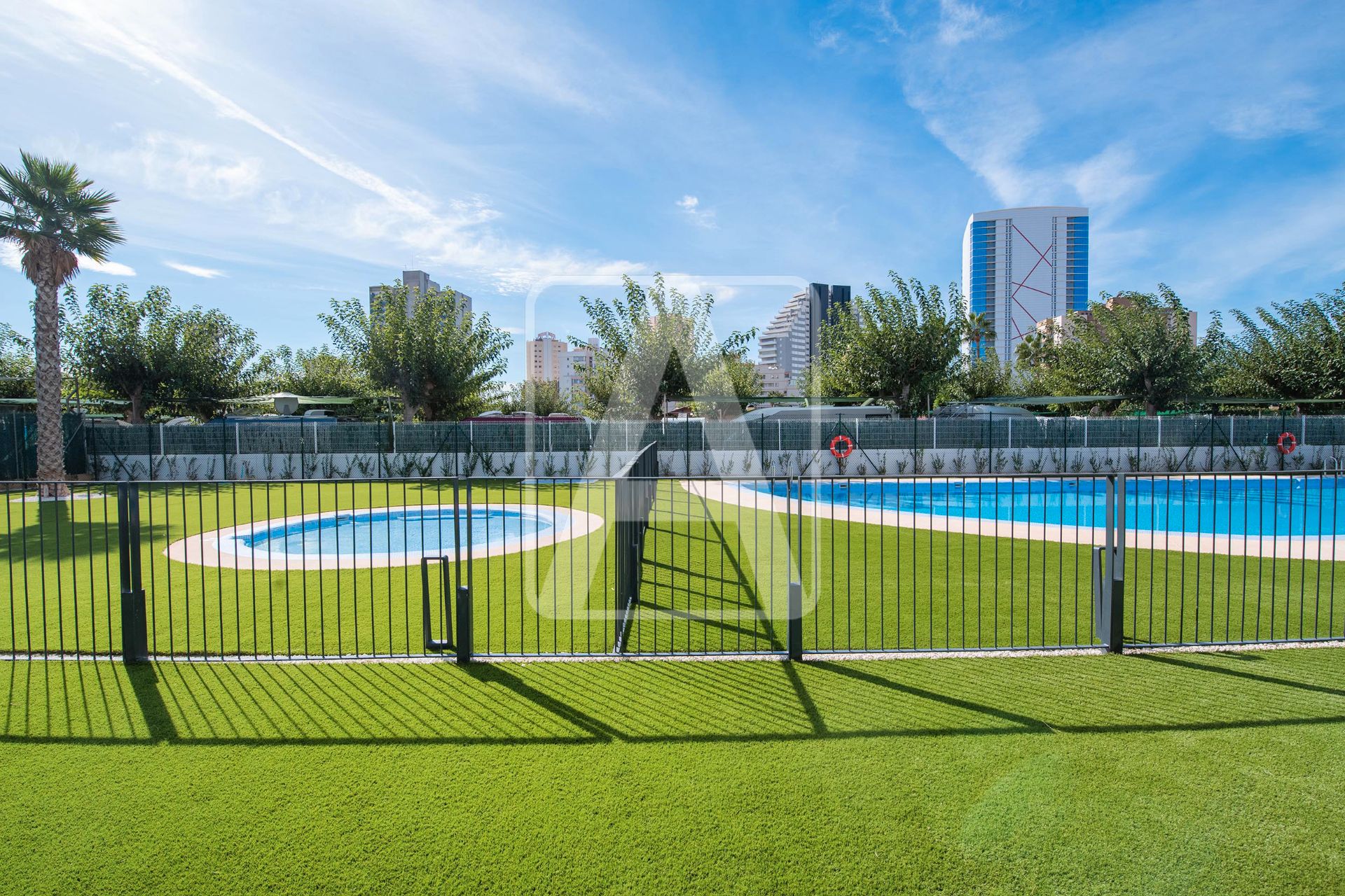 Swimming pool of Apartment for sale in Calpe / Calp  with Air Conditioner, Terrace and Storage room