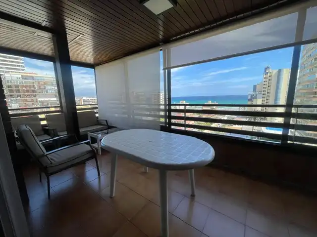 Terrace of Flat for rent in Alicante / Alacant  with Terrace, Furnished and Balcony