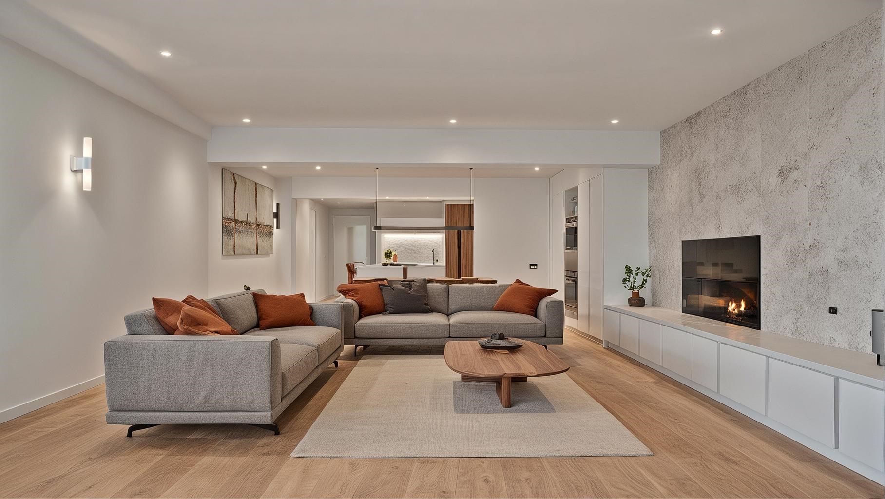 Living room of Flat for sale in  Tarragona Capital  with Air Conditioner, Heating and Terrace