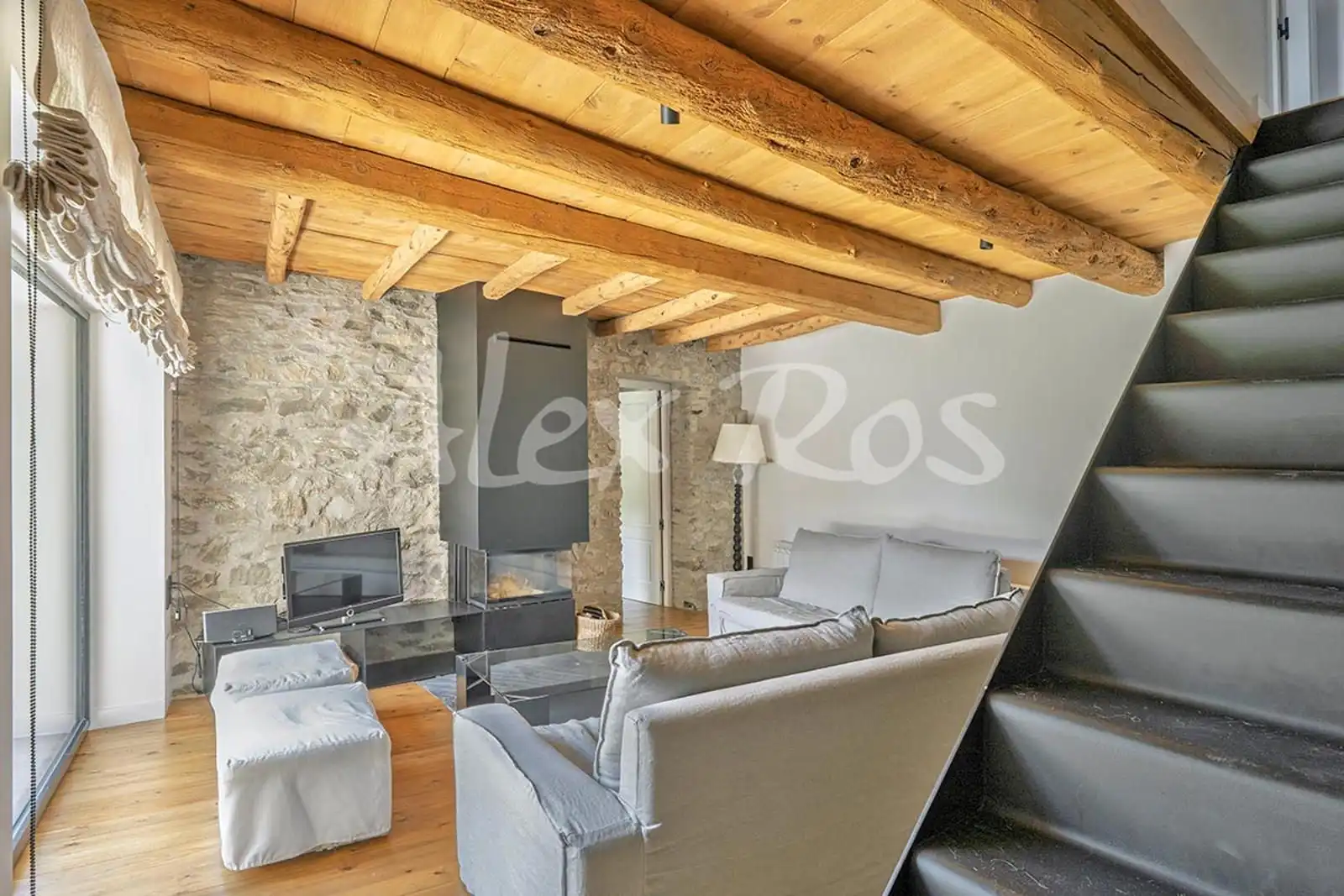 Living room of Houses for sale in Ger  with Heating and Storage room