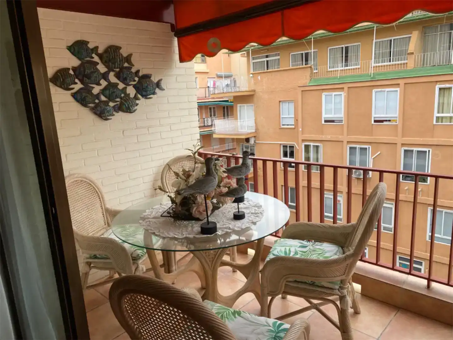 Terrassa de Pis de lloguer en Dénia amb Aire condicionat, Moblat i Balcó
