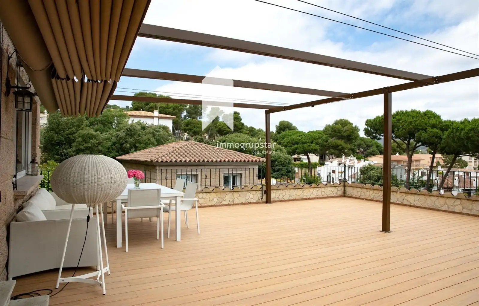 Terrace of Houses for sale in Calonge i Sant Antoni  with Heating, Terrace and Swimming Pool