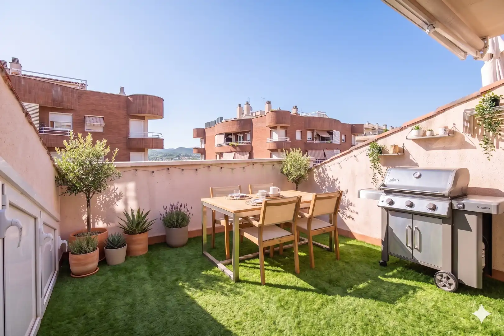 Terrace of Apartments for sale in Sant Vicenç Dels Horts  with Air Conditioner and Balcony