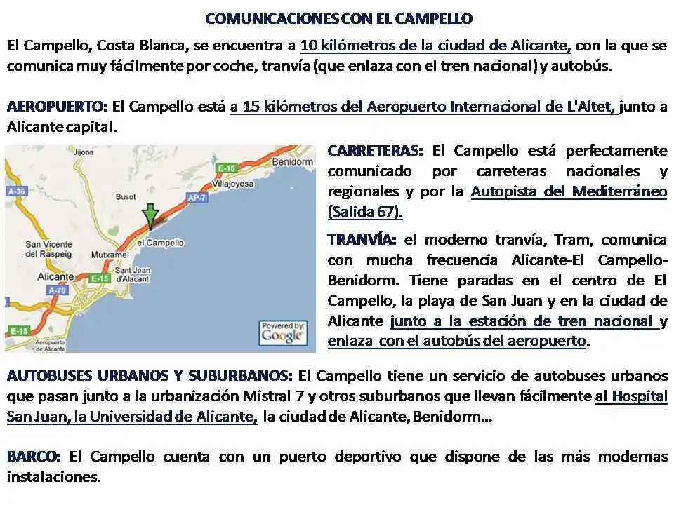 Parking of Flat for sale in El Campello  with Private garden, Terrace and Balcony