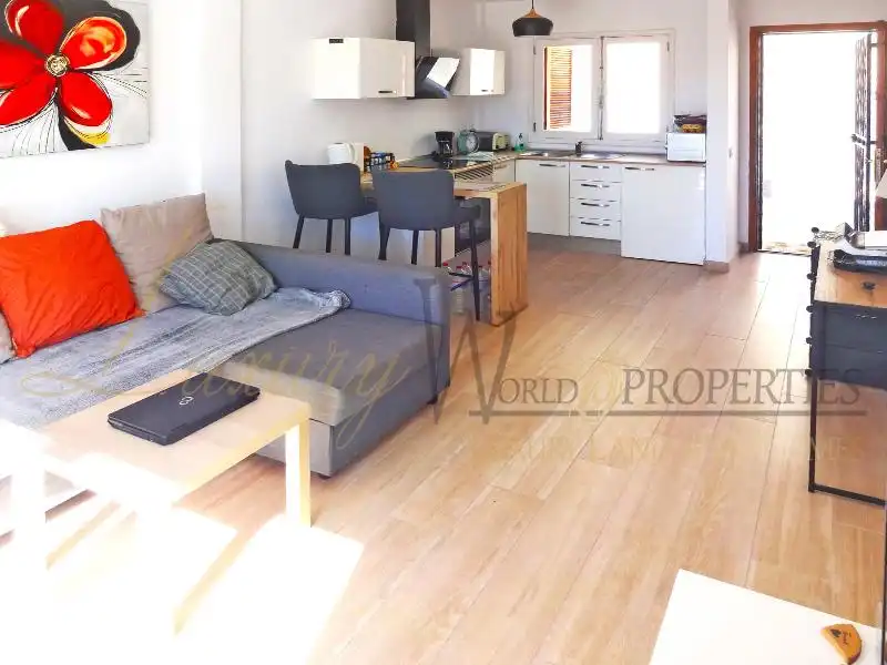 Living room of Attic for sale in Adeje  with Air Conditioner, Terrace and Furnished