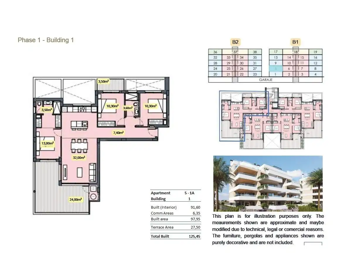 Apartment with pool for sale in Mar Menor Golf, imagen 22