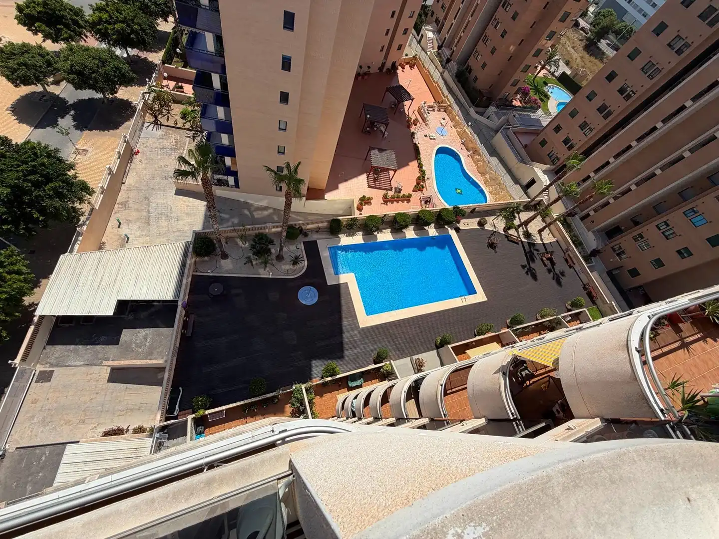Swimming pool of Flat for sale in Villajoyosa / La Vila Joiosa  with Air Conditioner and Community pool