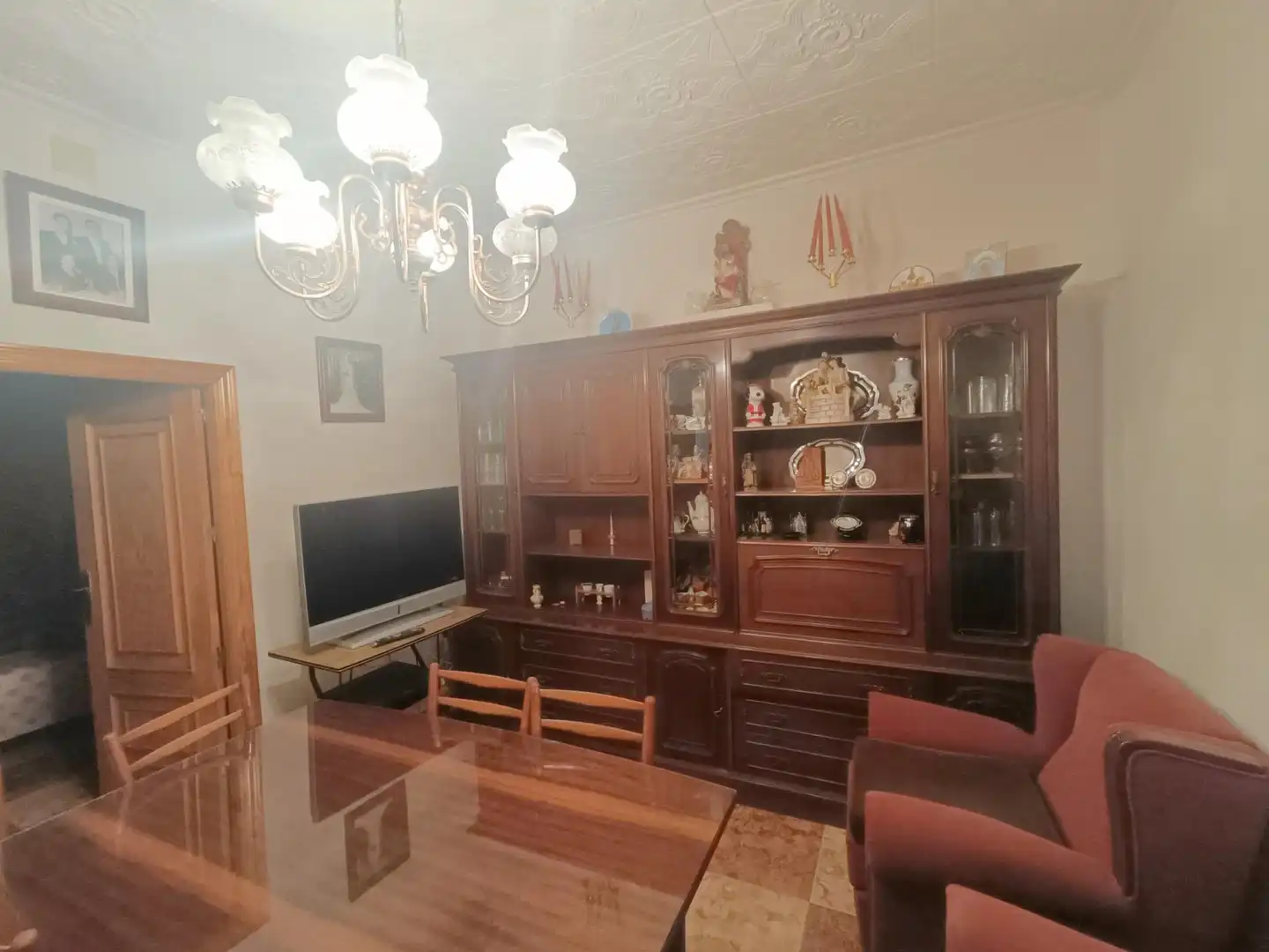 Comedor de Casa adosada en venta en Villarta de San Juan con Calefacción, Terraza y Balcón