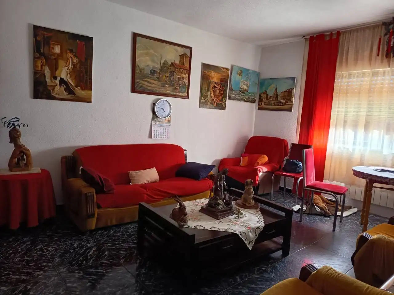 Sala de estar de Piso en venta en Casarrubios del Monte pueblo