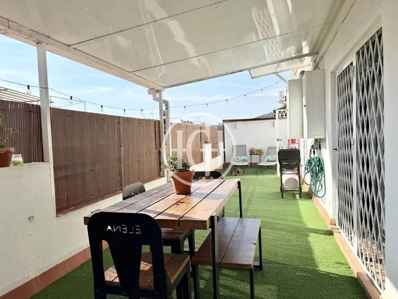 Terraza de Ático en venta en Santa Coloma de Gramenet con Aire acondicionado, Calefacción y Parquet