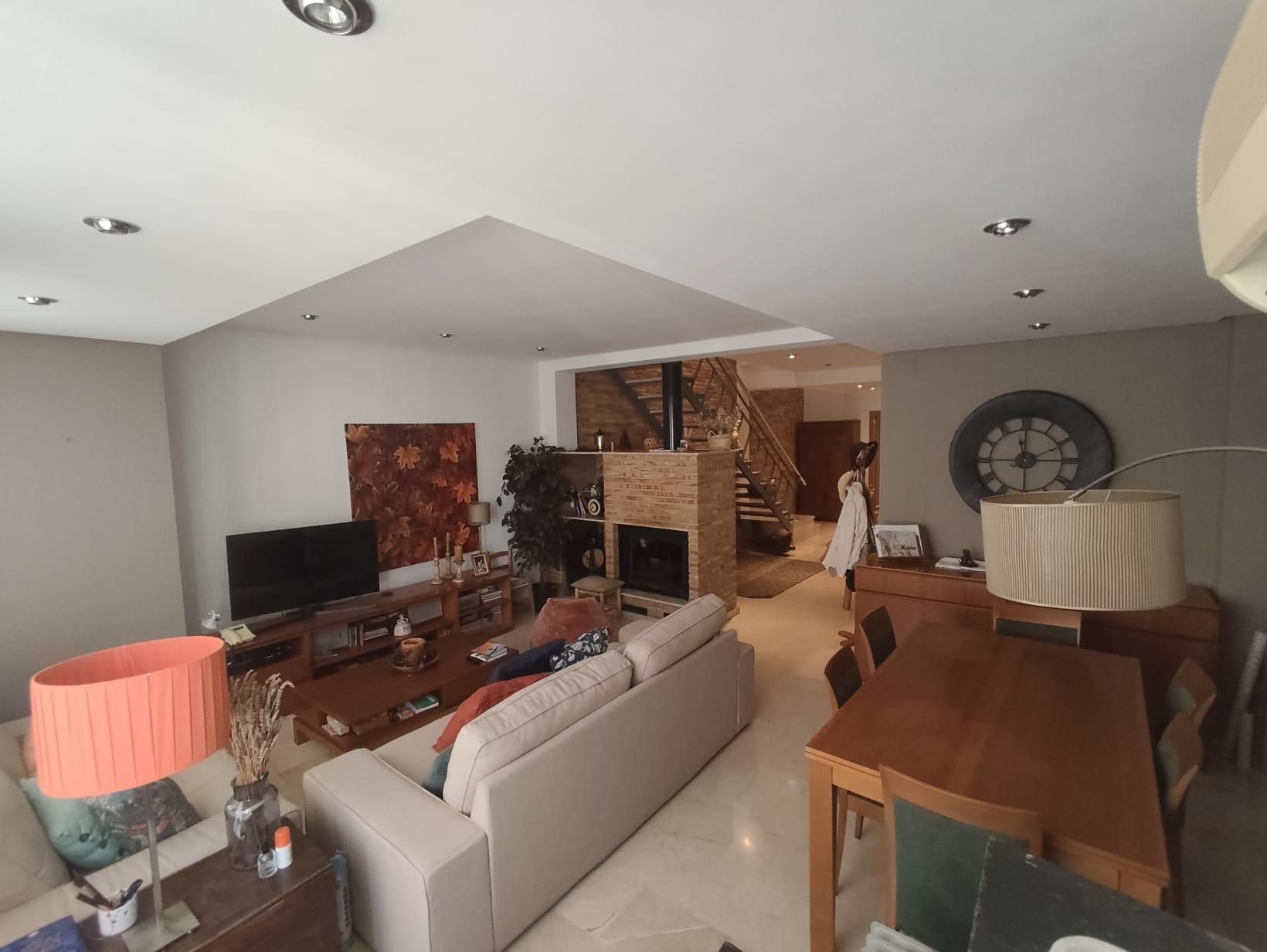 Sala d'estar de Àtic en venda en Carlet amb Aire condicionat, Terrassa i Traster