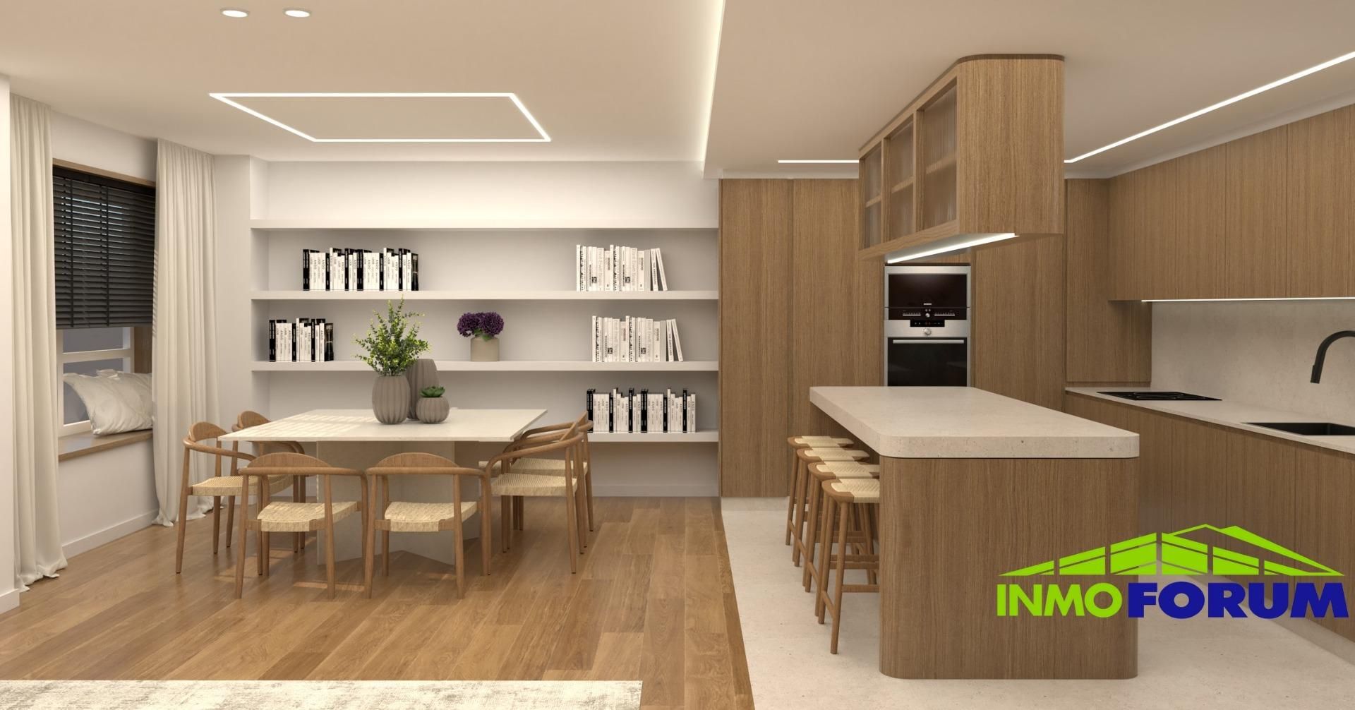 Cocina de Piso en venta en A Coruña Capital  con Calefacción