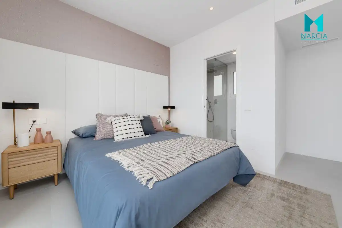 Bedroom of Houses for sale in El Campello  with Private garden, Terrace and Swimming Pool