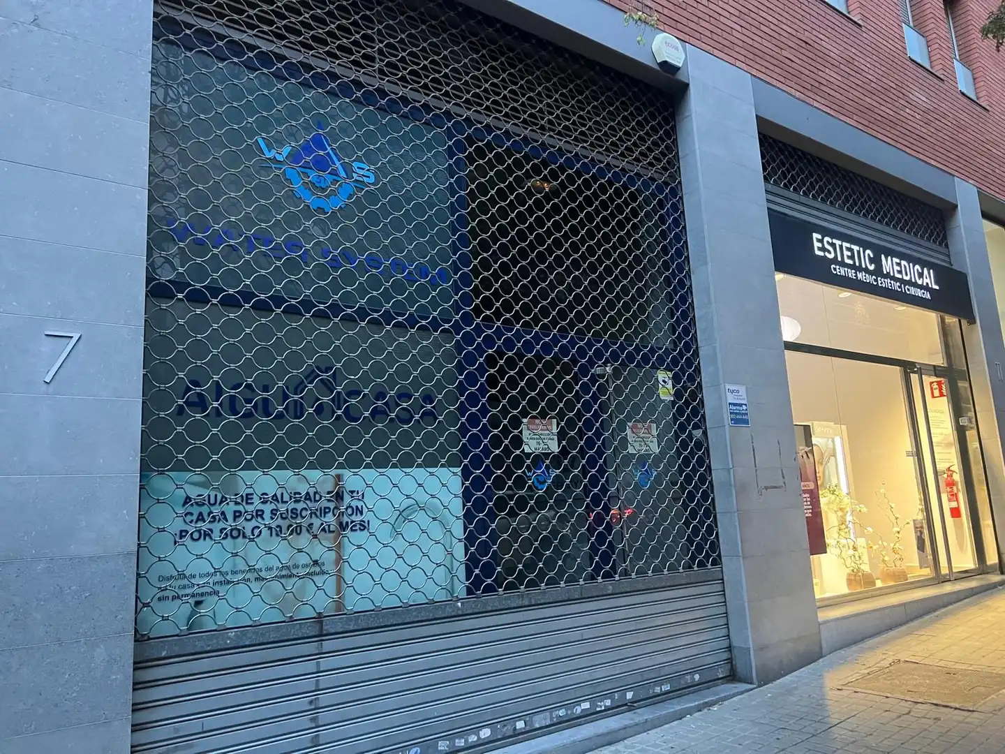 Exterior view of Commercial properties for rent in Mataró  with Air Conditioner