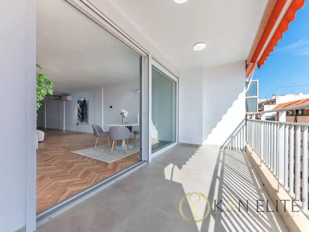 Terrasse von Wohnung zur Miete in Alicante / Alacant mit Klimaanlage