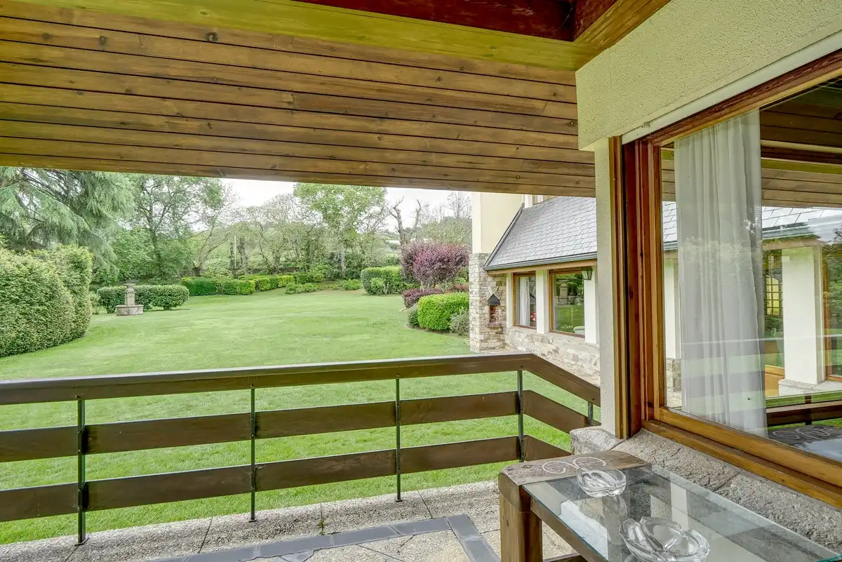 Terrassa de Casa o xalet en venda en Sada (A Coruña) amb Calefacció, Jardí privat i Parquet