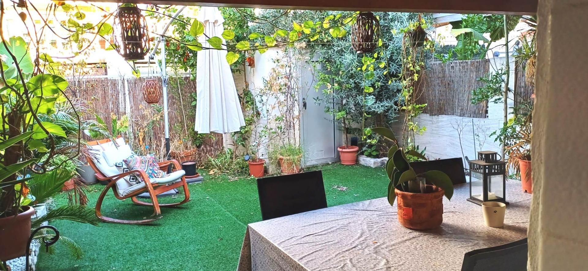 Jardín de Casa adosada de alquiler en  Palma de Mallorca con Calefacción, Jardín privado y Parquet