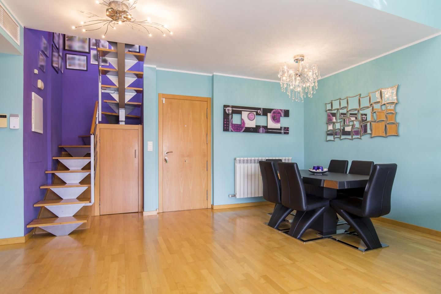 Menjador de Dúplex en venda en  Zaragoza Capital amb Aire condicionat, Calefacció i Terrassa