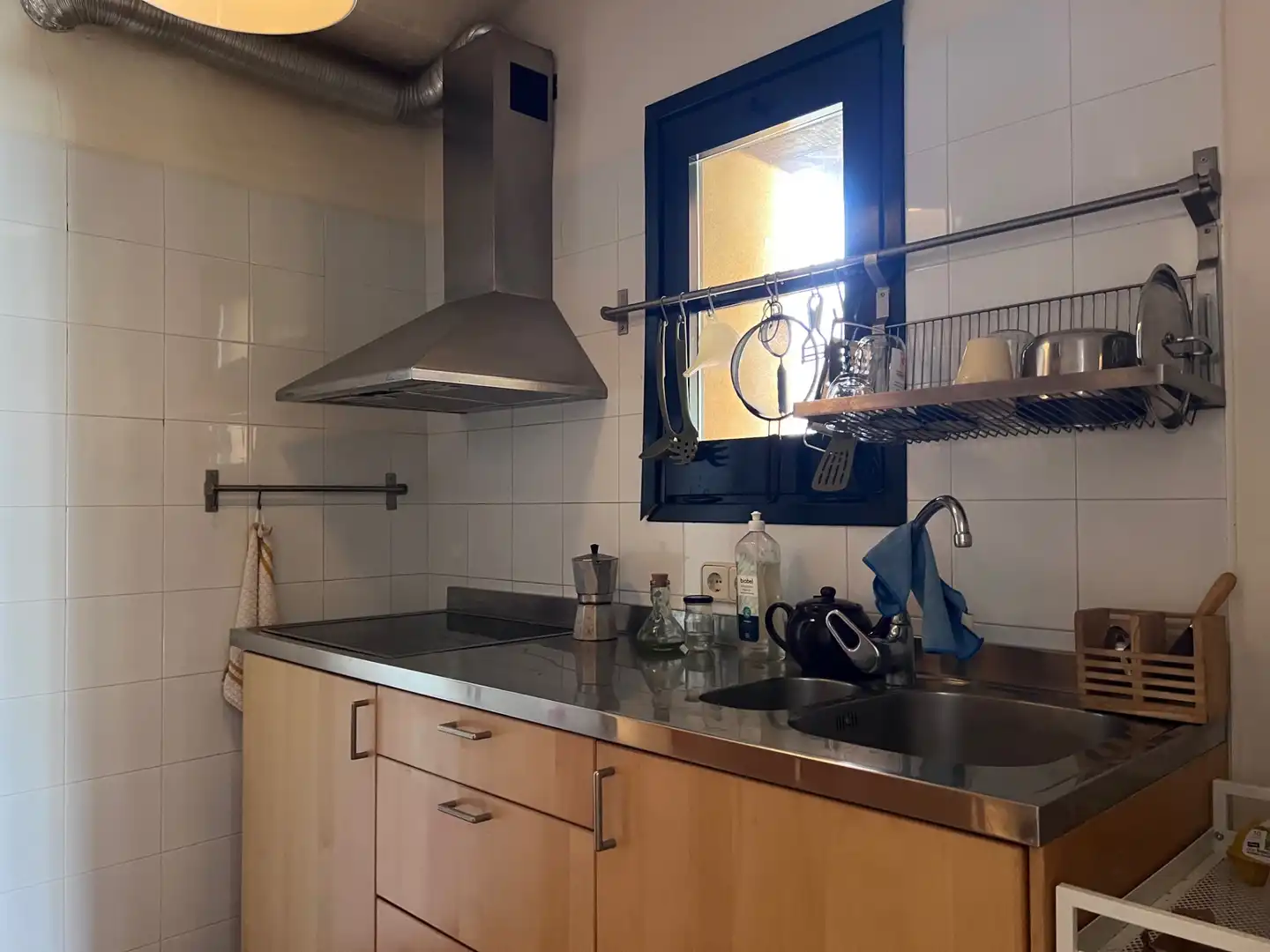 Cuina de Finca rústica en venda en Mieres (Girona) amb Aire condicionat, Jardí privat i Parquet