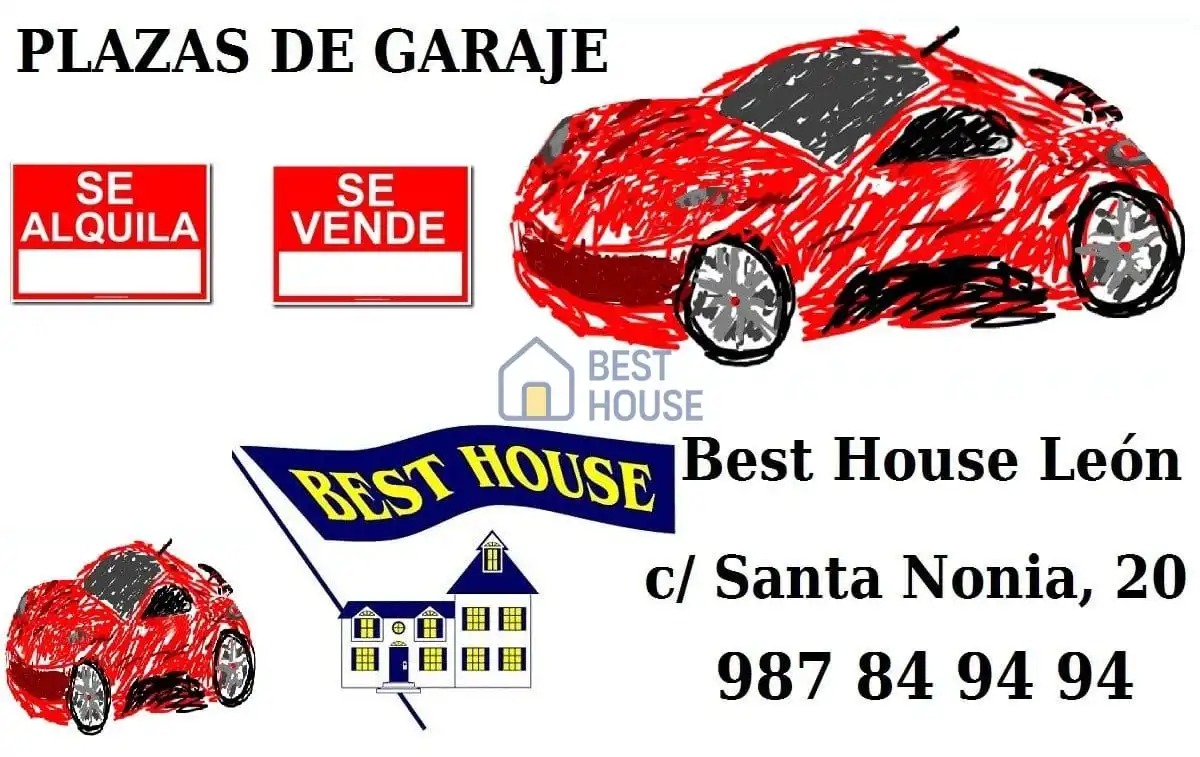 Außenansicht von Garage zur Miete in León Capital 