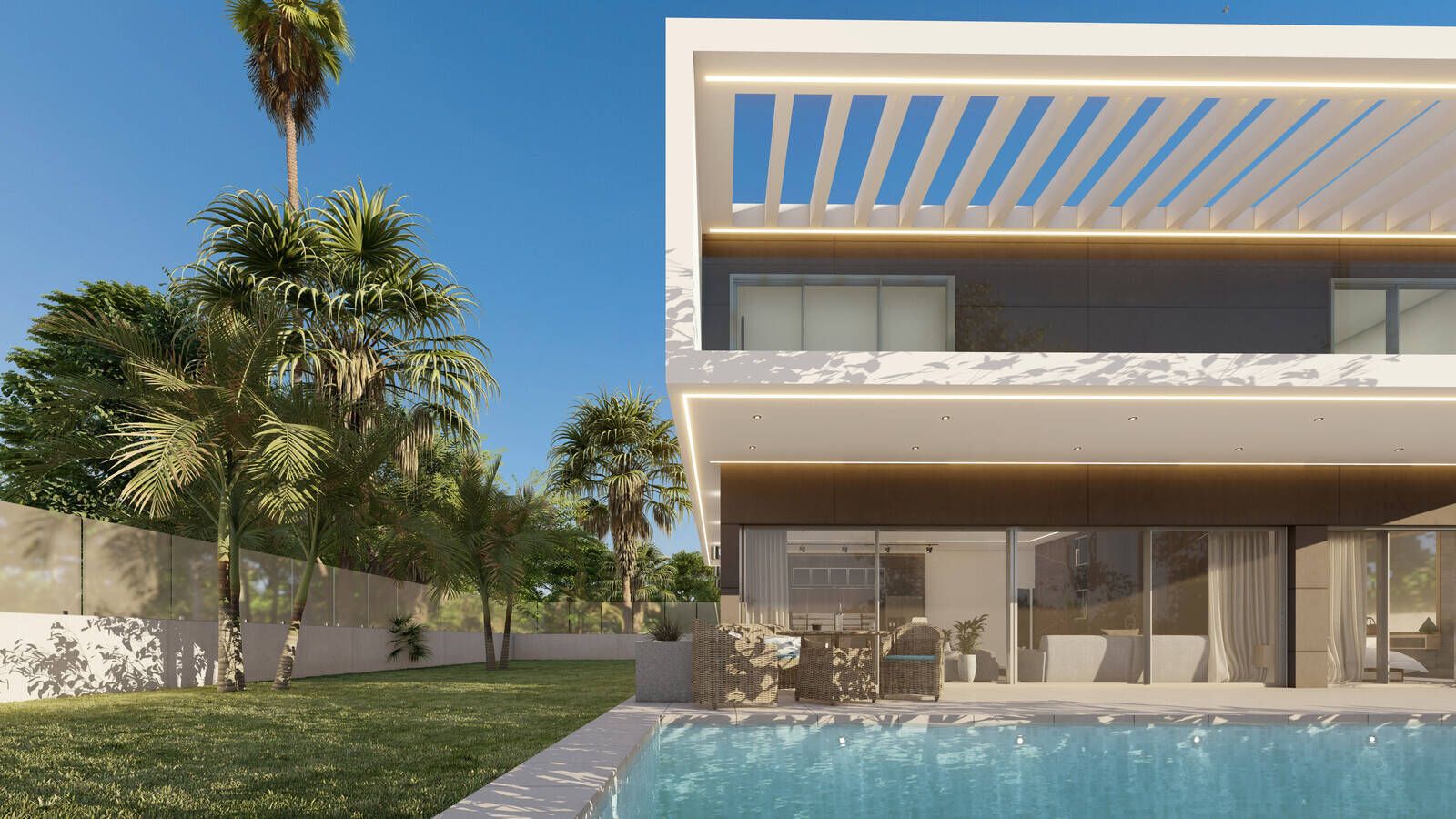 Vista exterior de Casa o chalet en venta en Benalmádena con Aire acondicionado, Jardín privado y Terraza