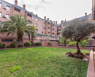 Exterior view of Flat for sale in  Madrid Capital  with Air Conditioner, Heating and Storage room