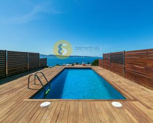 Swimming pool of Single-family semi-detached for sale in Sanxenxo  with Terrace and Swimming Pool