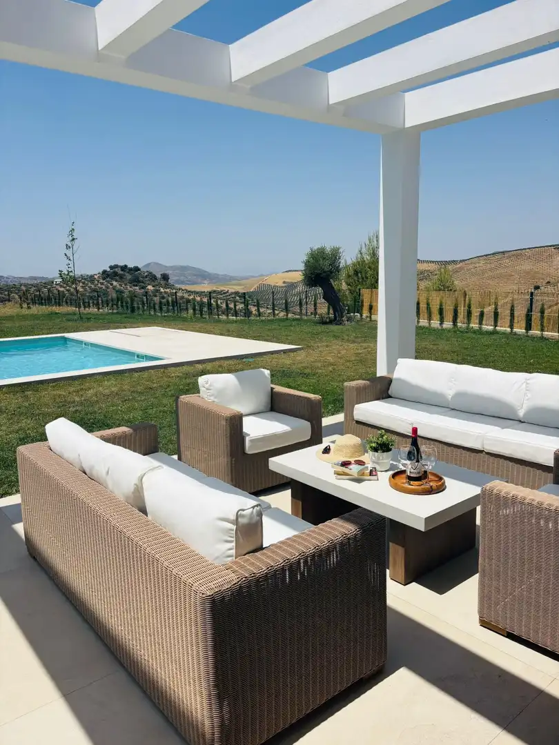 Terraza de Casa o chalet en venta en Colmenar con Aire acondicionado, Jardín privado y Terraza