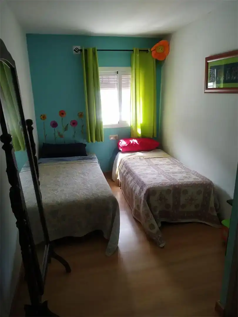 Dormitori de Casa adosada en venda en Lucainena de las Torres amb Aire condicionat, Parquet i Traster