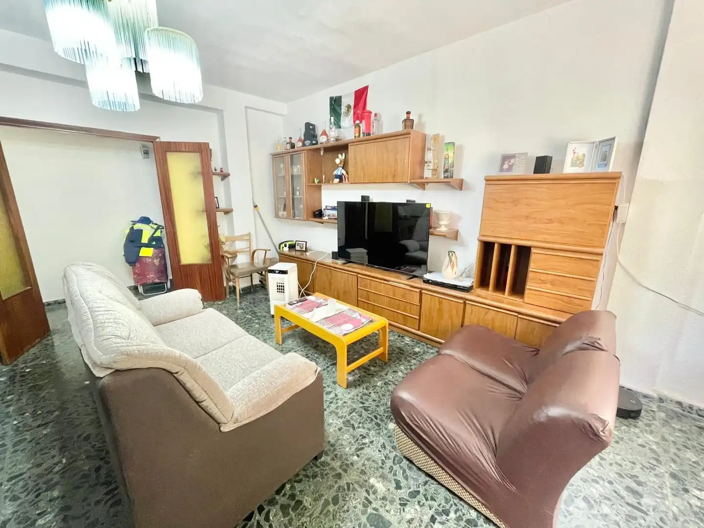 Sala d'estar de Apartament de lloguer en San Javier amb Terrassa, Moblat i Forn