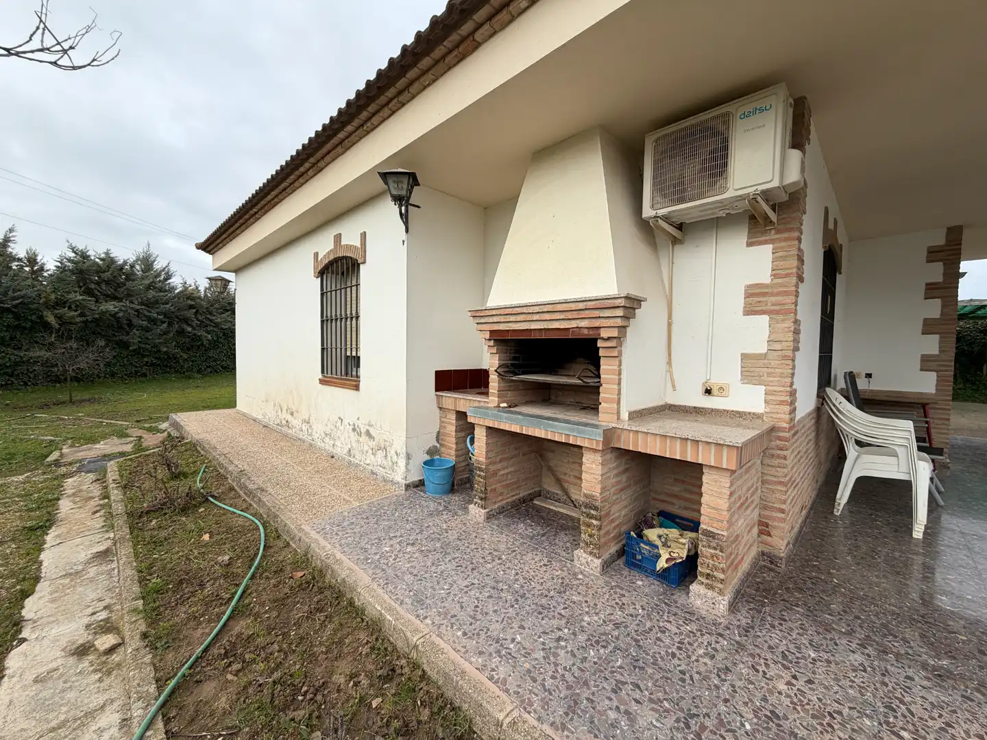 Garden of Houses for sale in Úbeda  with Air Conditioner, Private garden and Storage room