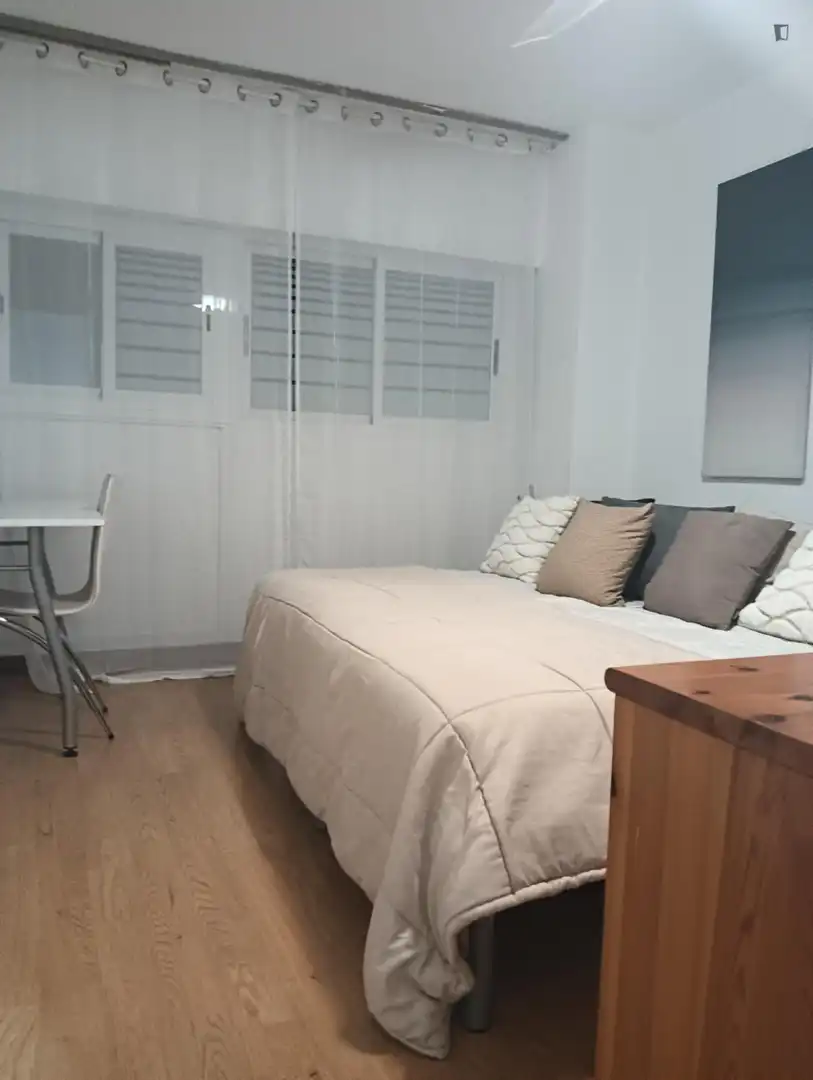 Bedroom of Apartments for rent in Madrid  with Air Conditioner, Heating and Furnished