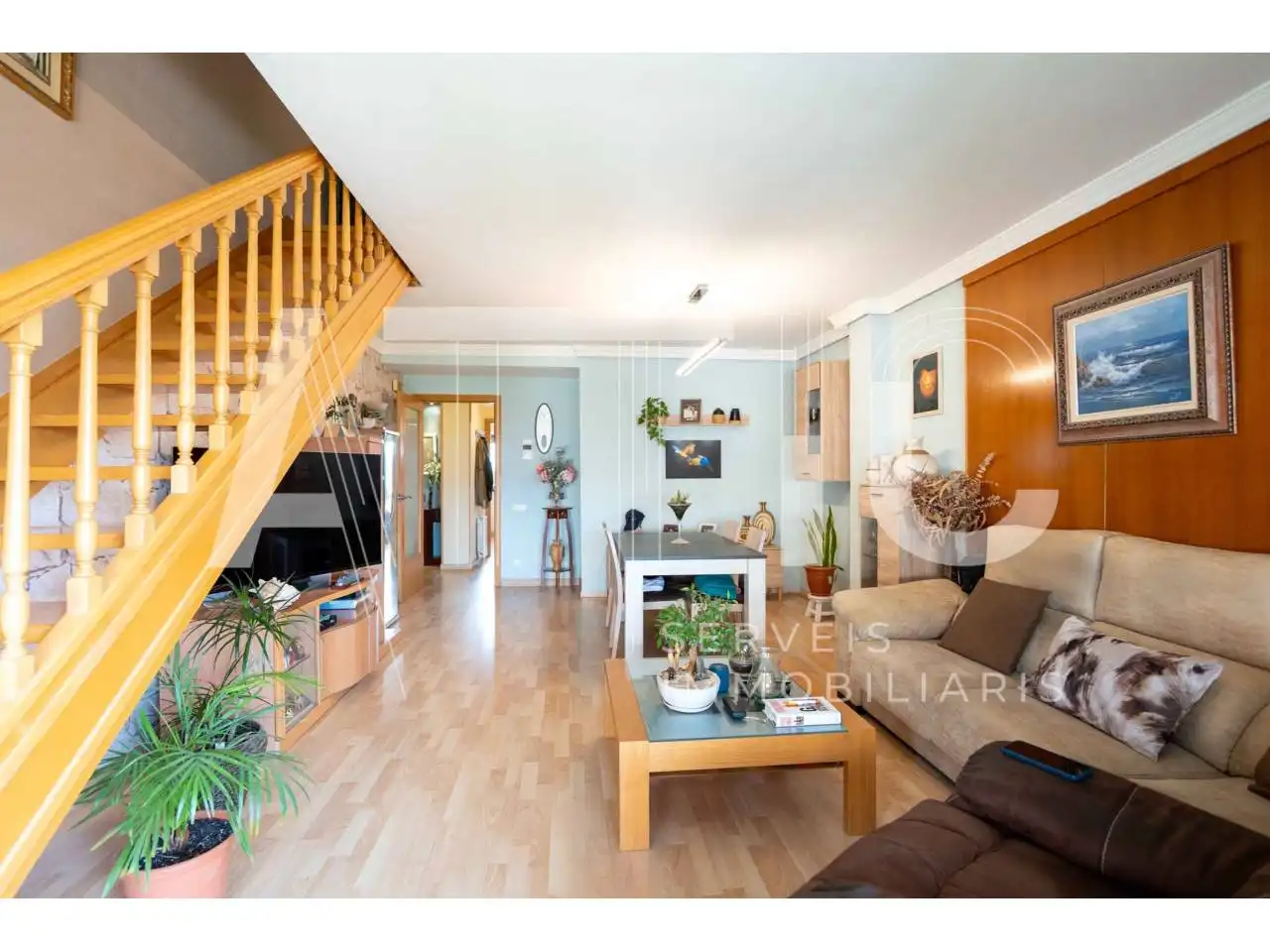 Sala de estar de Piso en venta en Sabadell con Aire acondicionado, Calefacción y Parquet