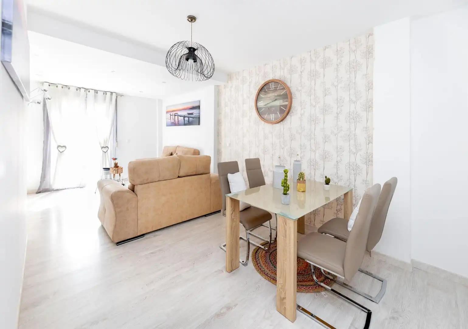 Living room of Flat for sale in Cúllar Vega  with Furnished