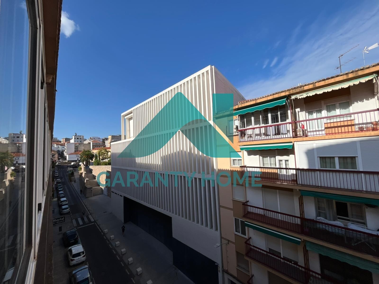 Exterior view of Flat to rent in Cáceres Capital  with Air Conditioner, Heating and Terrace