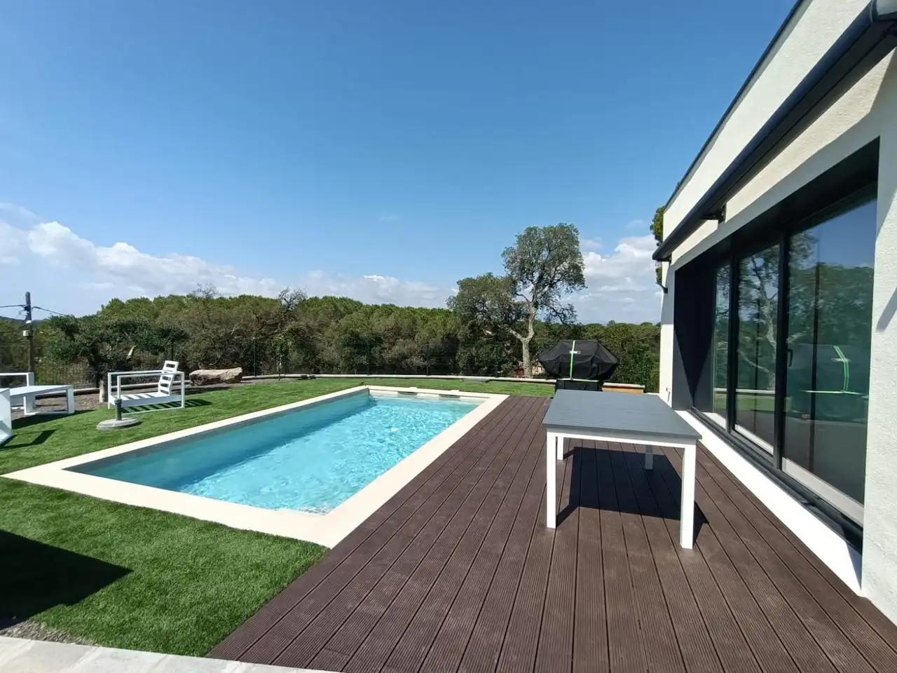 Piscina de Casa o chalet en venta en Vidreres con Calefacción, Jardín privado y Terraza