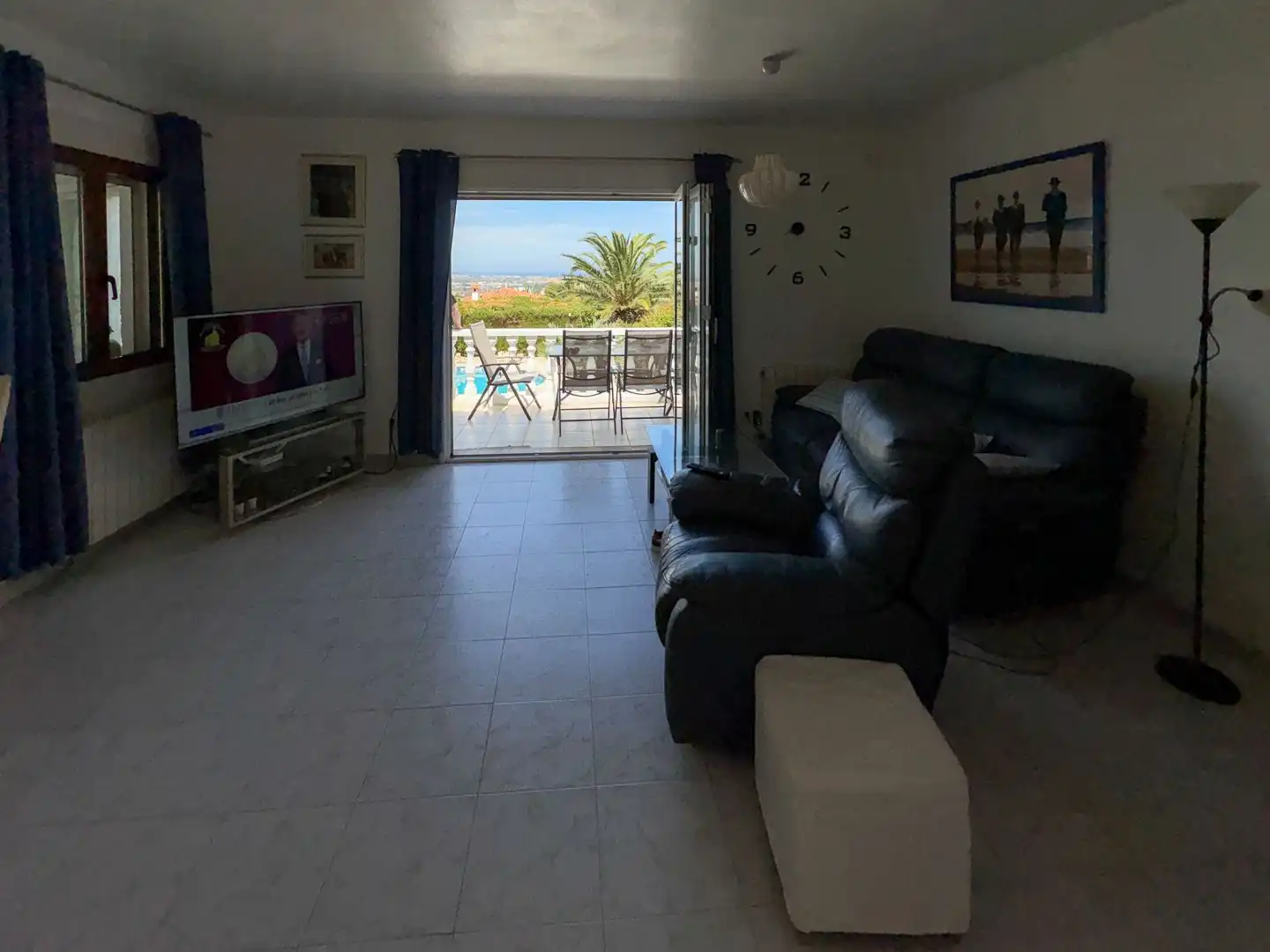 Sala de estar de Casa o chalet en venta en Dénia con Aire acondicionado, Calefacción y Jardín privado