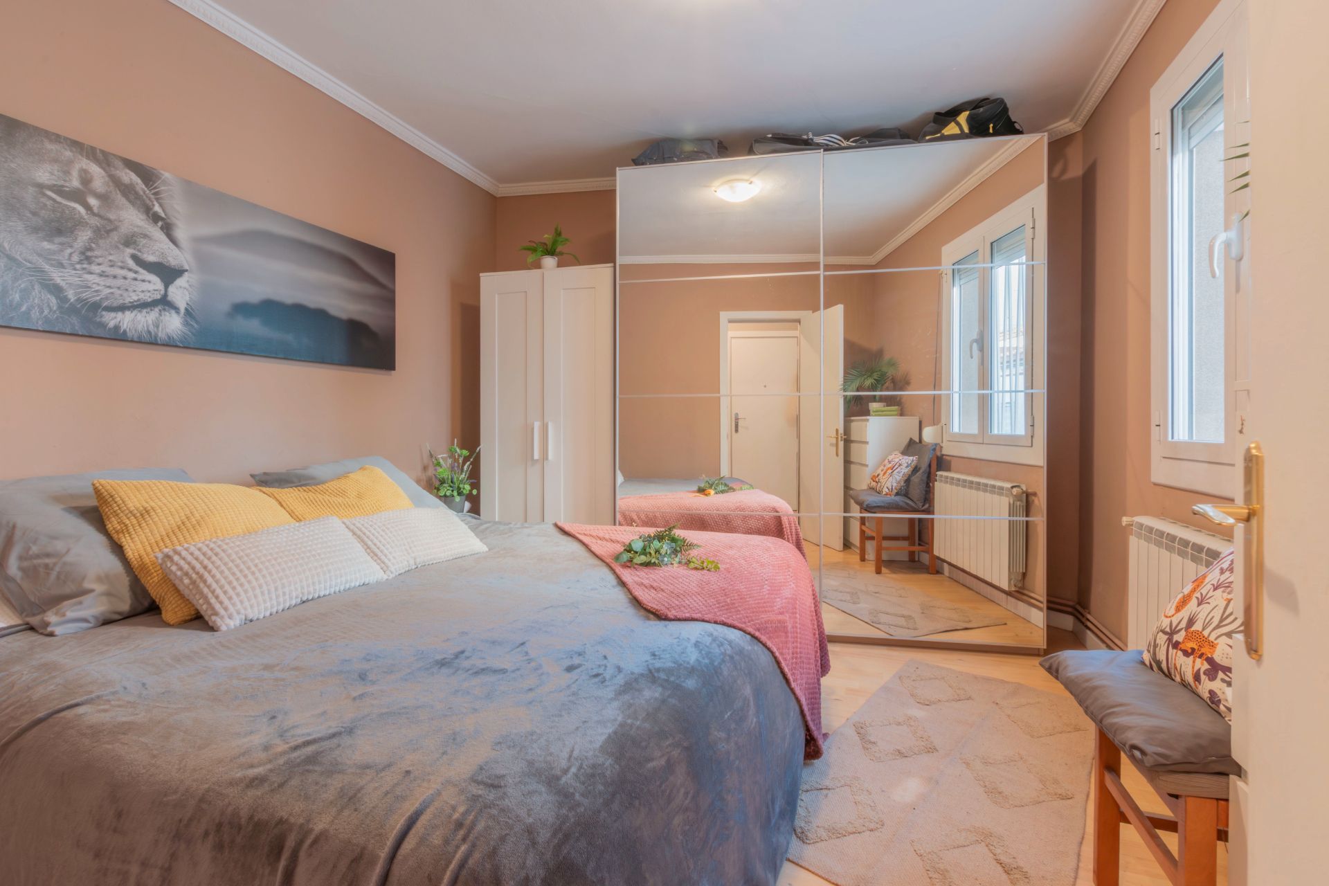 Bedroom of Flat for sale in Sant Vicenç de Castellet  with Heating, Parquet flooring and Oven