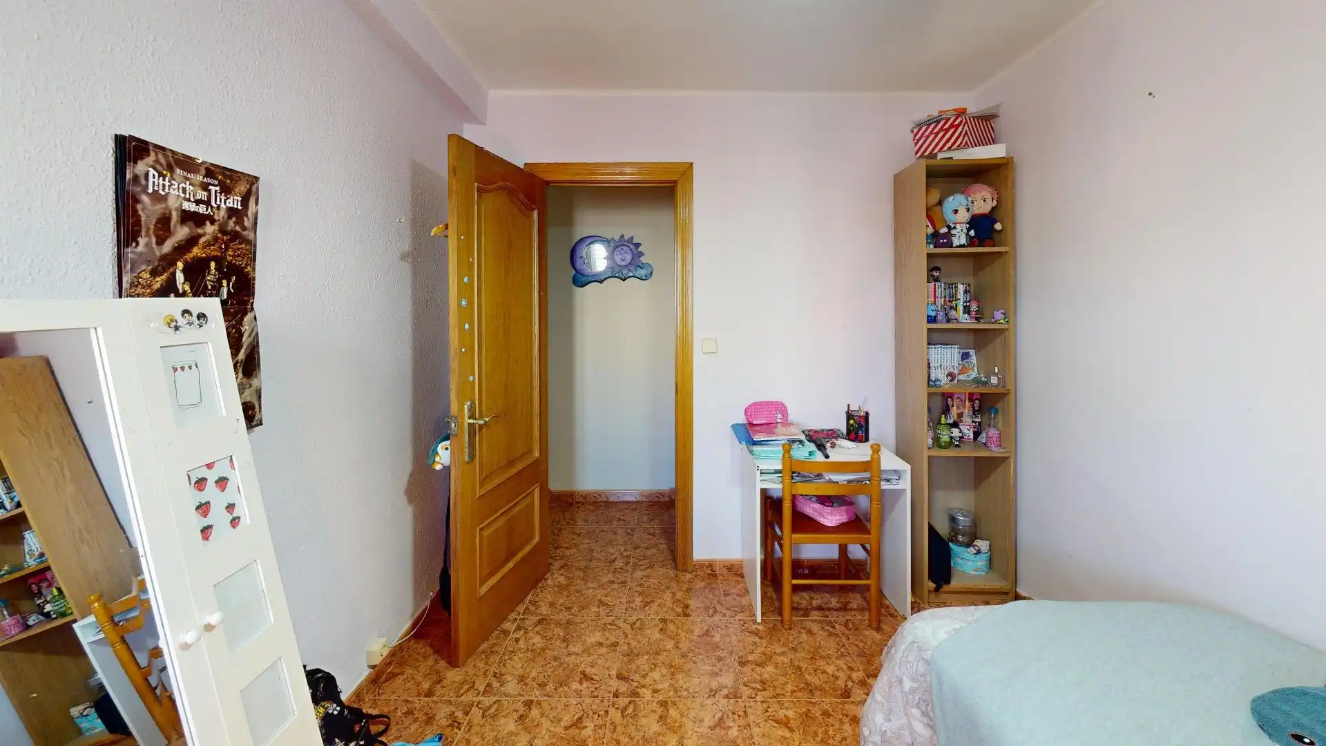 Schlafzimmer von Wohnung zum Verkauf in Valencia mit Klimaanlage