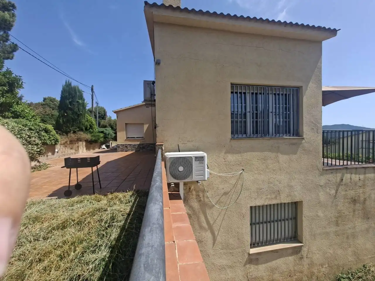 Vista exterior de Casa o chalet de alquiler en Sant Llorenç Savall con Aire acondicionado, Calefacción y Jardín privado