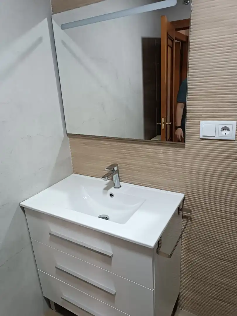 Badezimmer von Wohnung zur Miete in Ciudad Real mit Heizung und Terrasse