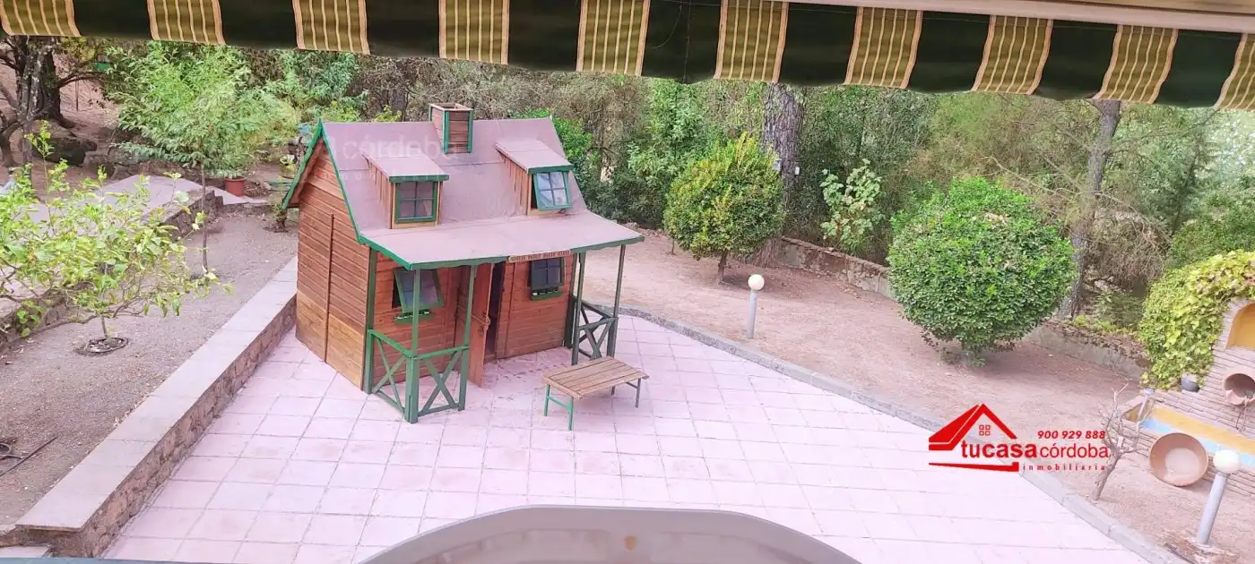Terrace of Country homes for sale in Córdoba  with Air Conditioner, Private garden and Terrace