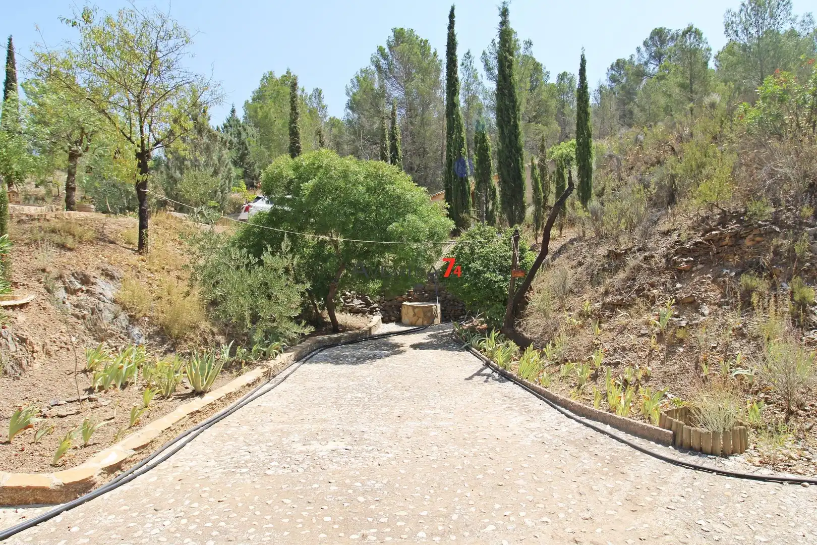 Exterior view of Country homes for sale in Lorca  with Private garden, Parquet flooring and Terrace