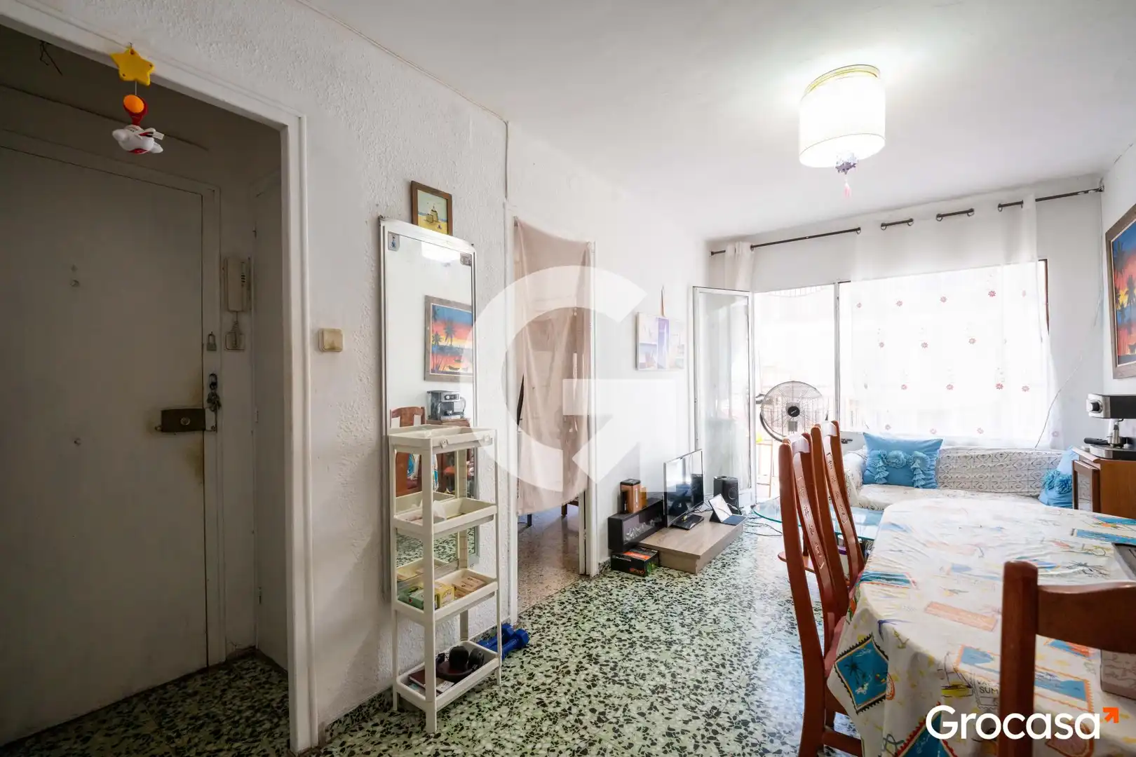 Sala d'estar de Pis en venda en Mataró amb Calefacció, Forn i Rentadora