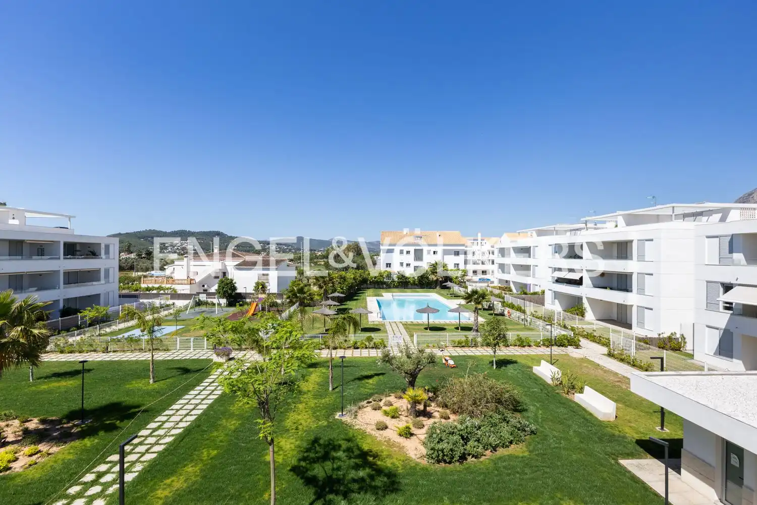 Vista exterior de Àtic de lloguer en Jávea / Xàbia amb Aire condicionat, Calefacció i Terrassa