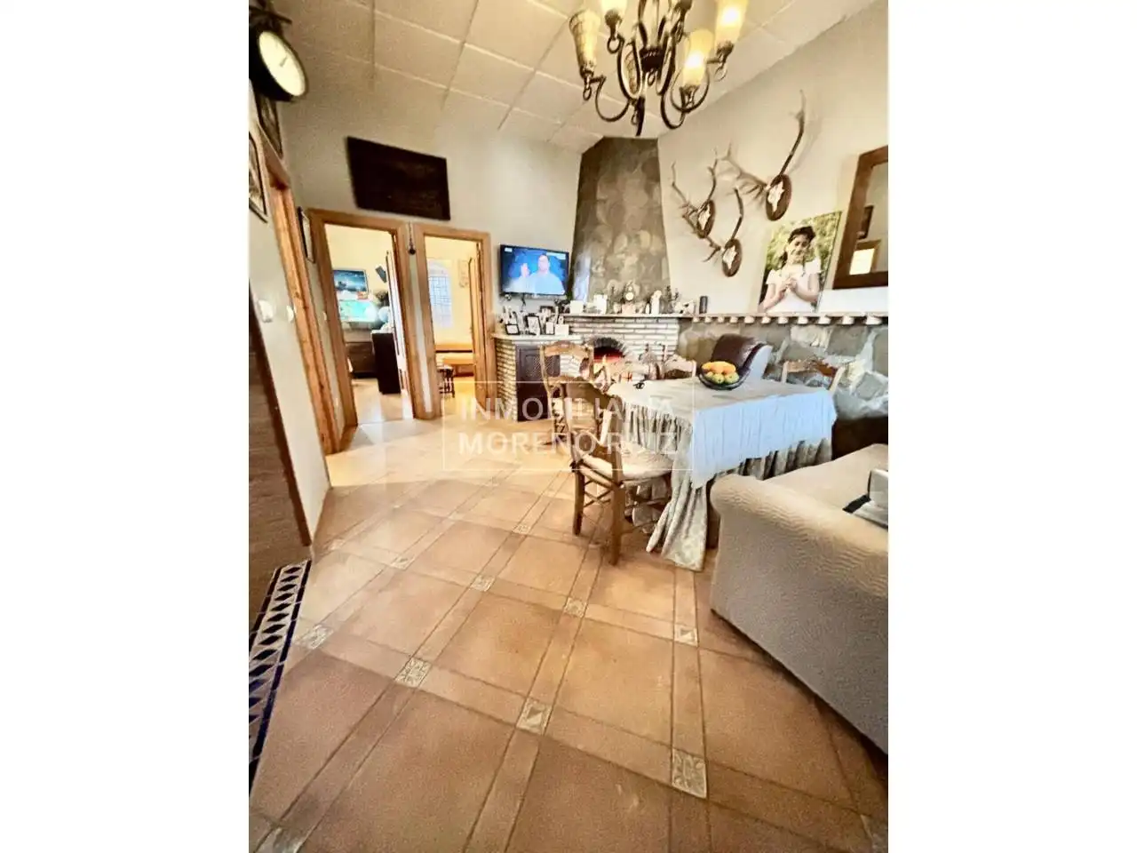 Sala de estar de Finca rústica en venta en Baena