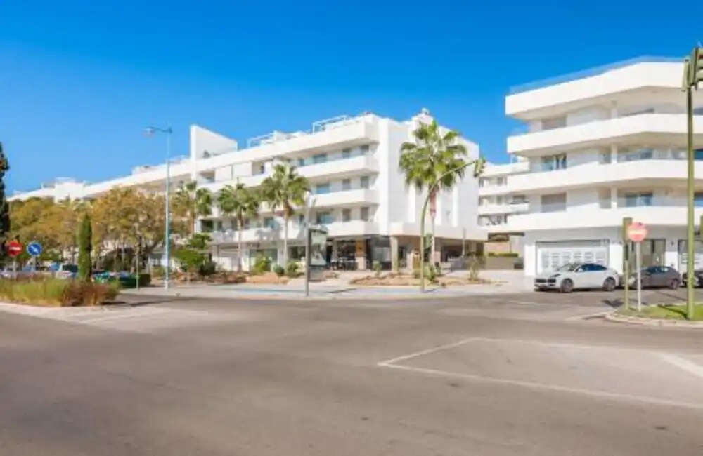 Exterior view of Apartments for rent in Marbella  with Air Conditioner, Terrace and Swimming Pool