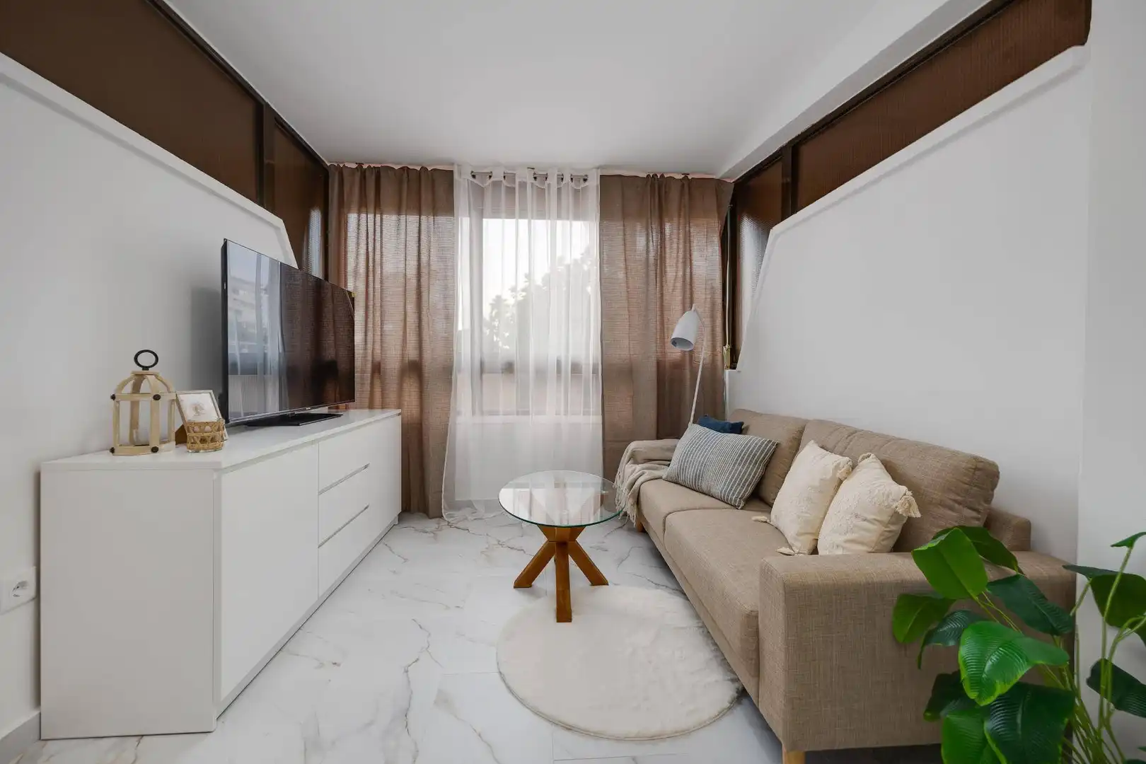 Sala d'estar de Apartament en venda en Torrevieja amb Moblat