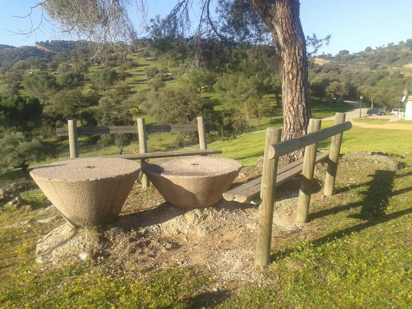 Jardín de Finca rústica de alquiler en Villafranca de Córdoba con Aire acondicionado, Calefacción y Terraza