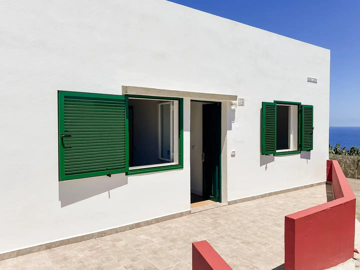 Außenansicht von Wohnung zur Miete in Barlovento mit Privatgarten